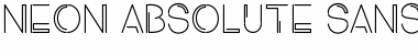 Download NEON ABSOLUTE SANS 1 Font Download NEON ABSOLUTE SANS 1 Font