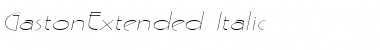 Download GastonExtended Font Download GastonExtended Font