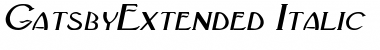 Download GatsbyExtended Font Download GatsbyExtended Font