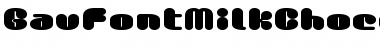 Download GauFontMilkChoco Font Download GauFontMilkChoco Font