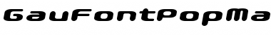 Download GauFontPopMagic Font Download GauFontPopMagic Font