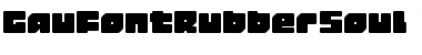 Download GauFontRubberSoul Font Download GauFontRubberSoul Font