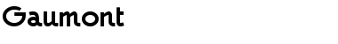 Download Gaumont Font Download Gaumont Font