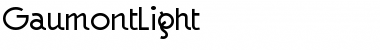 Download GaumontLight Font Download GaumontLight Font