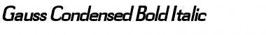 Download Gauss-Condensed Font Download Gauss-Condensed Font