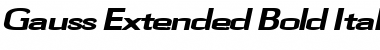 Download Gauss-Extended Font Download Gauss-Extended Font