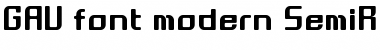 Download GAU_font_modern Font Download GAU_font_modern Font
