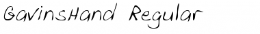 Download GavinsHand Font Download GavinsHand Font