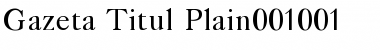 Download Gazeta Titul Font Download Gazeta Titul Font
