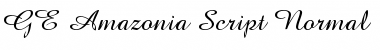 Download GE Amazonia Script Font Download GE Amazonia Script Font