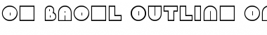 Download GE Bagel Outline Caps Font Download GE Bagel Outline Caps Font