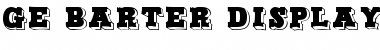 Download GE Barter Display Caps Font Download GE Barter Display Caps Font