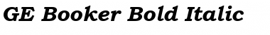 Download GE Booker Font Download GE Booker Font