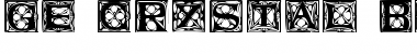 Download GE Crystal Block Caps Font Download GE Crystal Block Caps Font