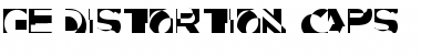 Download GE Distortion Caps Font Download GE Distortion Caps Font