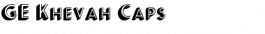 Download GE Khevah Caps Font Download GE Khevah Caps Font