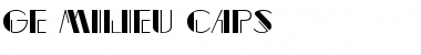 Download GE Milieu Caps Font Download GE Milieu Caps Font