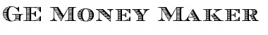 Download GE Money Maker Caps Font Download GE Money Maker Caps Font