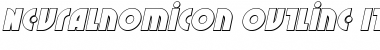 Download Neuralnomicon Outline Italic Font Download Neuralnomicon Outline Italic Font