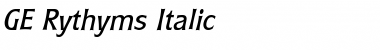Download GE Rythyms Font Download GE Rythyms Font