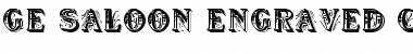Download GE Saloon Engraved Caps Font Download GE Saloon Engraved Caps Font