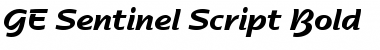 Download GE Sentinel Script Font Download GE Sentinel Script Font