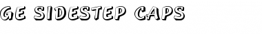 Download GE Sidestep Caps Font Download GE Sidestep Caps Font