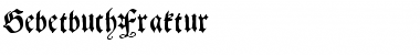Download GebetbuchFraktur Font Download GebetbuchFraktur Font