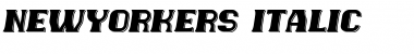 Download New Yorkers Font Download New Yorkers Font