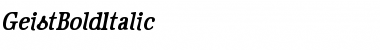 Download GeistBoldItalic Font Download GeistBoldItalic Font