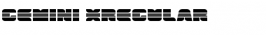 Download Gemini XRegular Font Download Gemini XRegular Font