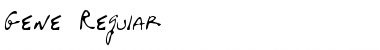 Download Gene Font Download Gene Font