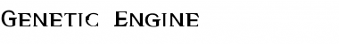 Download Genetic Engine Font Download Genetic Engine Font