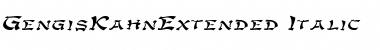 Download GengisKahnExtended Font Download GengisKahnExtended Font
