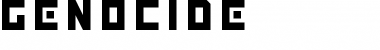 Download GENOCIDE Font Download GENOCIDE Font