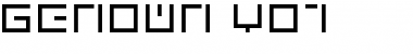 Download genown_v01 Font Download genown_v01 Font