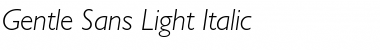 Download Gentle Sans Light Font Download Gentle Sans Light Font