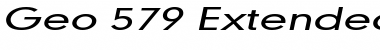 Download Geo 579 Extended Font Download Geo 579 Extended Font