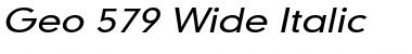Download Geo 579 Wide Font Download Geo 579 Wide Font