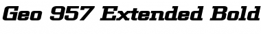 Download Geo 957 Extended Font Download Geo 957 Extended Font