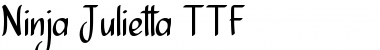 Download Ninja Julietta Font Download Ninja Julietta Font