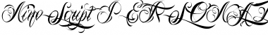 Download Nino Script PERSONAL USE ONLY Font Download Nino Script PERSONAL USE ONLY Font