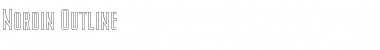 Download Nordin Free Outline Font Download Nordin Free Outline Font