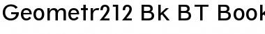 Download Geometr212 Bk BT Font Download Geometr212 Bk BT Font