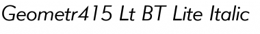 Download Geometr415 Lt BT Font Download Geometr415 Lt BT Font