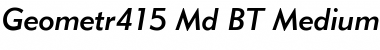 Download Geometr415 Md BT Font Download Geometr415 Md BT Font