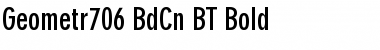 Download Geometr706 BdCn BT Font Download Geometr706 BdCn BT Font