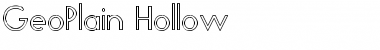Download GeoPlain Hollow Font Download GeoPlain Hollow Font