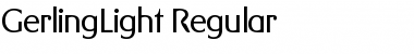Download GerlingLight Font Download GerlingLight Font
