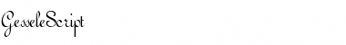 Download GesseleScript Font Download GesseleScript Font